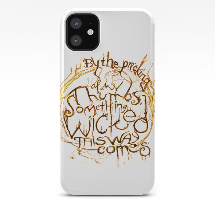 Shakespearean pattern - Macbeth iPhone 11 case Shakespearean pattern - Macbeth iPhone 11 case