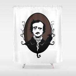 Edgar Allan Poe Shower Curtain