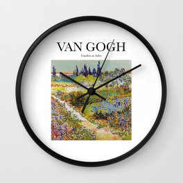 Van Gogh - Garden at Arles Wall Clock