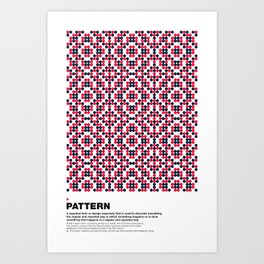 Pattern Art Print