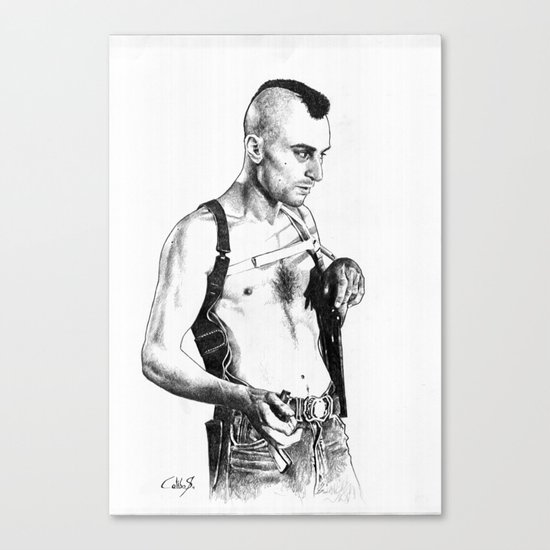 Taxi driver Robert de niro Canvas Print