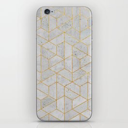 Concrete Hexagonal Pattern iPhone & iPod Skin