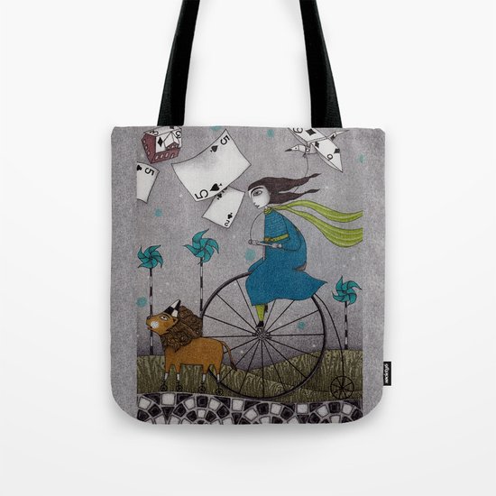 I Follow the Wind Tote Bag