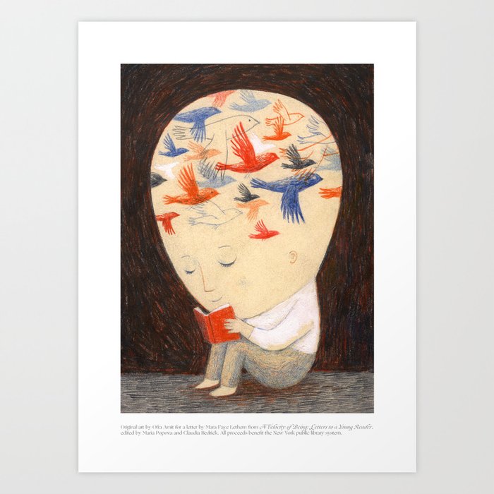 A Velocity of Being: Ofra Amit Art Print
