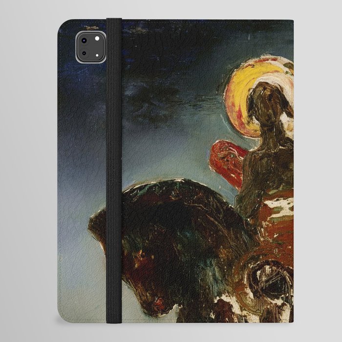 “The Angel of Death” by Gustave Moreau iPad Folio Case
