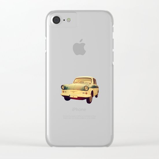 Vintage car Clear iPhone Case