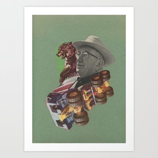 Beasts Art Print