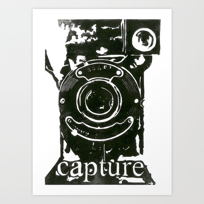 Camera Capture Art Print