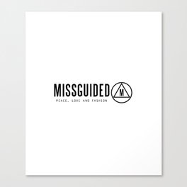 missguided Canvas Print