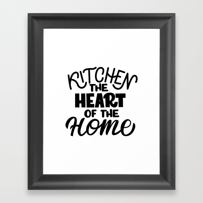Download Kitchen - the heart of the home - Funny hand drawn quotes ...