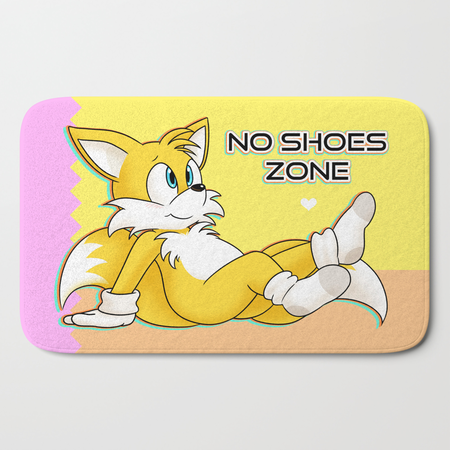 no shoes on the mat