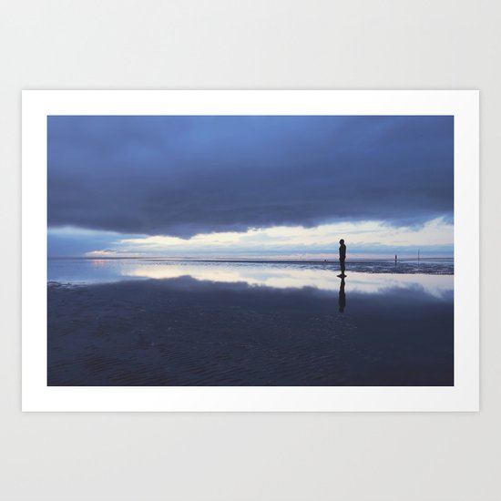 Cloud rip Art Print