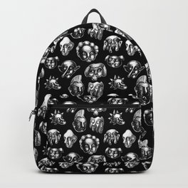Cute Eerie Heads Backpack