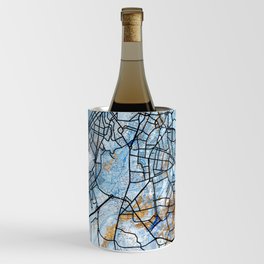 Havana - Cuba Jessamine Marble Map Wine Chiller