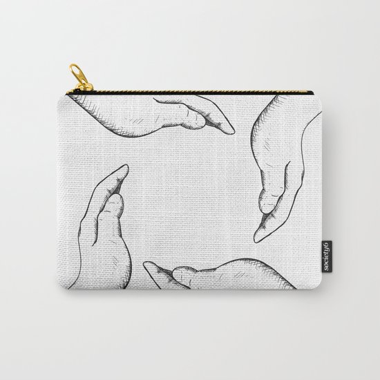 Hands Carry-All Pouch