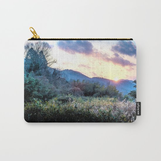 Mountain Sunrise Carry-All Pouch