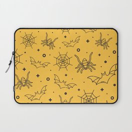 Spider Halloween Background Laptop Sleeve