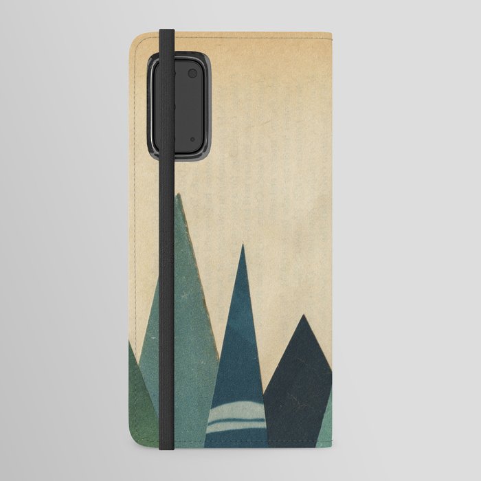 Paper Mountains 9 Android Wallet Case