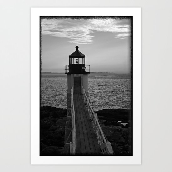 Lighthouse - 3 Art Print