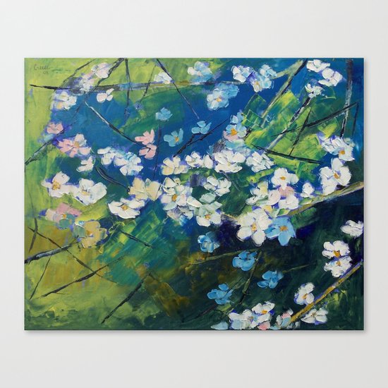 Cherry Blossoms Canvas Print