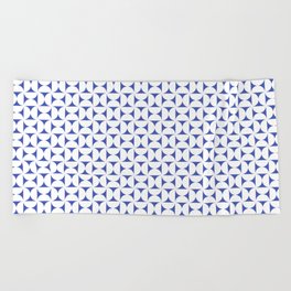 Patterned Geometric Shapes XLIX Beach Towel