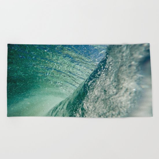 Inner Wave Break Beach Towel