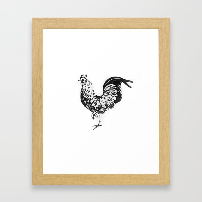 Chicken 1 Framed Art Print