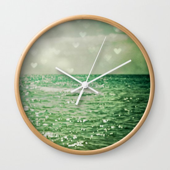 Sea of Happiness Wall Clock