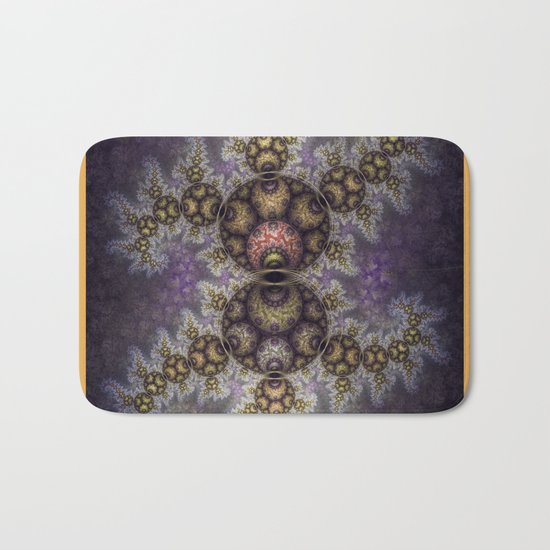 Magic in the air, fractal pattern abstract Bath Mat