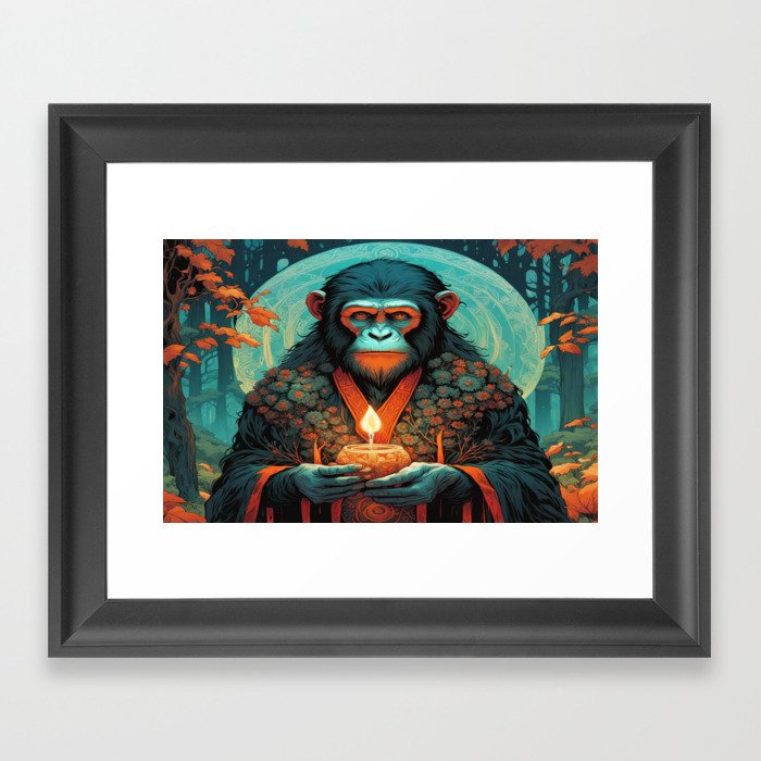 Master Ape No.1 Framed Art Print