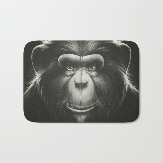Monkee with Tooth Bath Mat