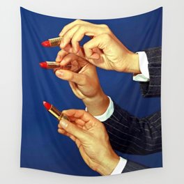Mister Lipstick Wall Tapestry