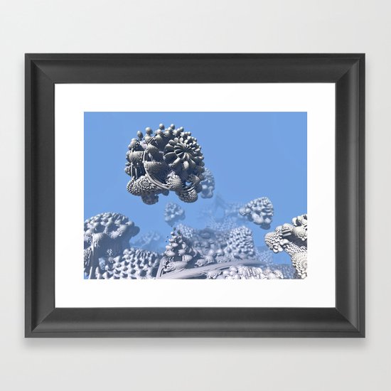 Stone Frog Framed Art Print
