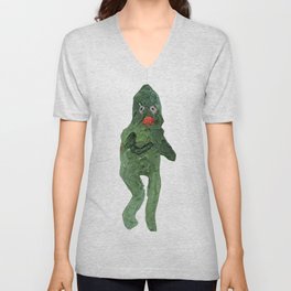 el monstro verde V Neck T Shirt