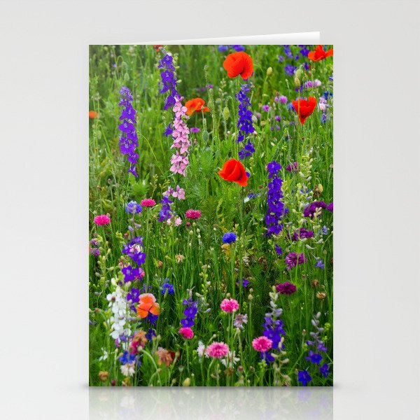 Close-up Wildflowers Stationery Cards