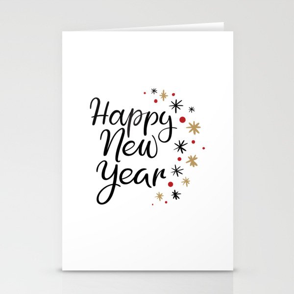 Happy New Year Stationery Cards