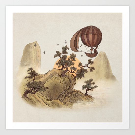 The Journey Art Print