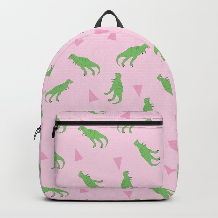T-Rex Girly Pattern Backpack