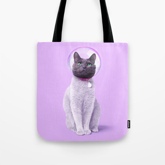 SPACE CAT Tote Bag
