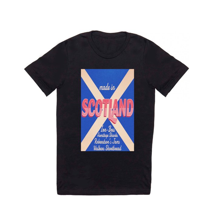 Vintage Made In Scotland T Shirt