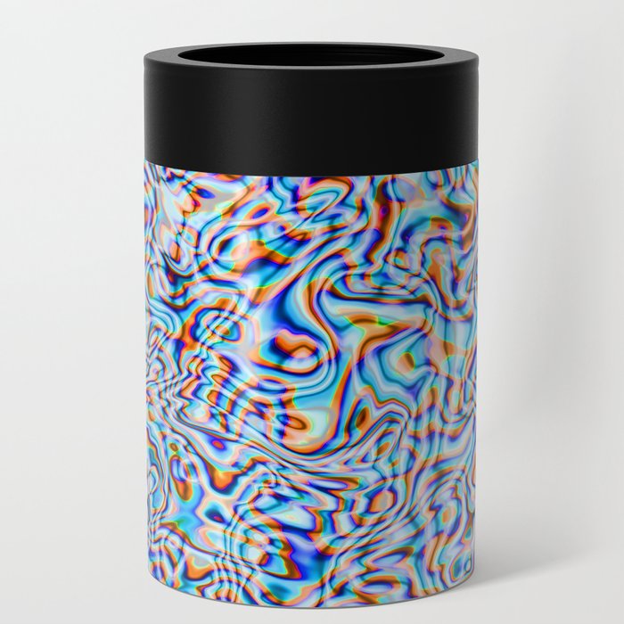 Funky liquid shapes Can Cooler