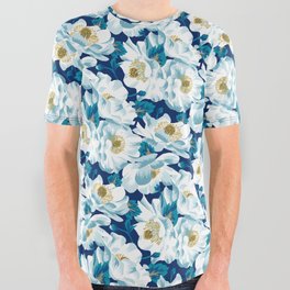 Mount Cook Lily (Night) All Over Graphic Tee