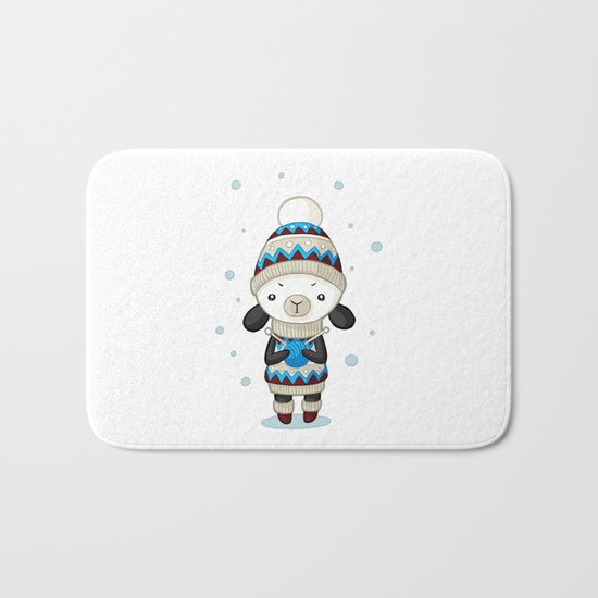 Sheep Bath Mat
