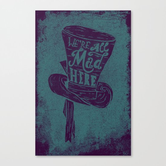 Alice in Wonderland Canvas Print