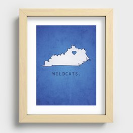 Kentucky Wildcats Recessed Framed Print