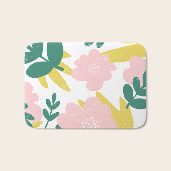 In the garden Bath Mat
