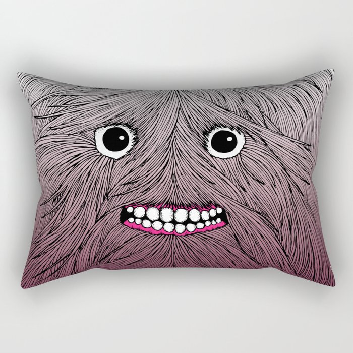 Hairy Guy 3 Rectangular Pillow