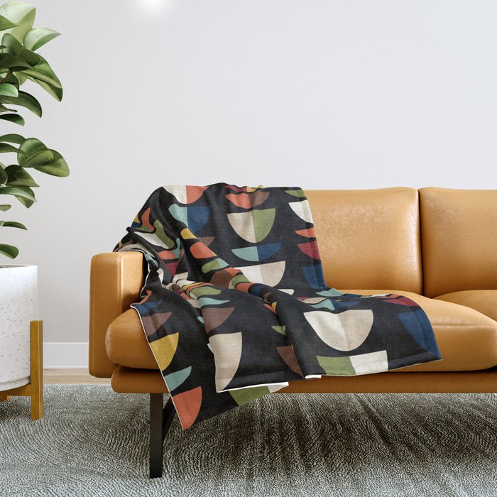 Abstract discount throw blanket