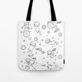 Space Cats Tote Bag