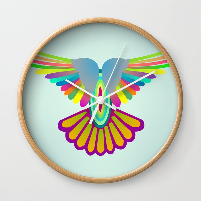 Wings Let's Fly! Wall Clock
